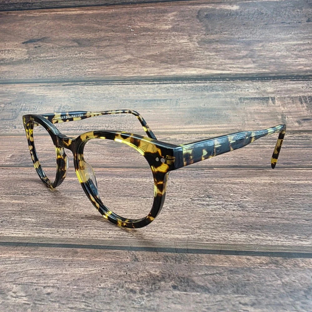 Warby Parker Hayes W 197 Tortoise Shell Round Eyeglasses 51-21-145